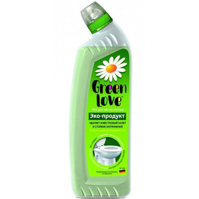 Green love гель для чистки унитазов 750 г