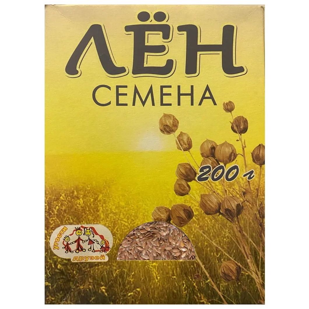 Купить оптом Семена льна, 200 г, ТМ 