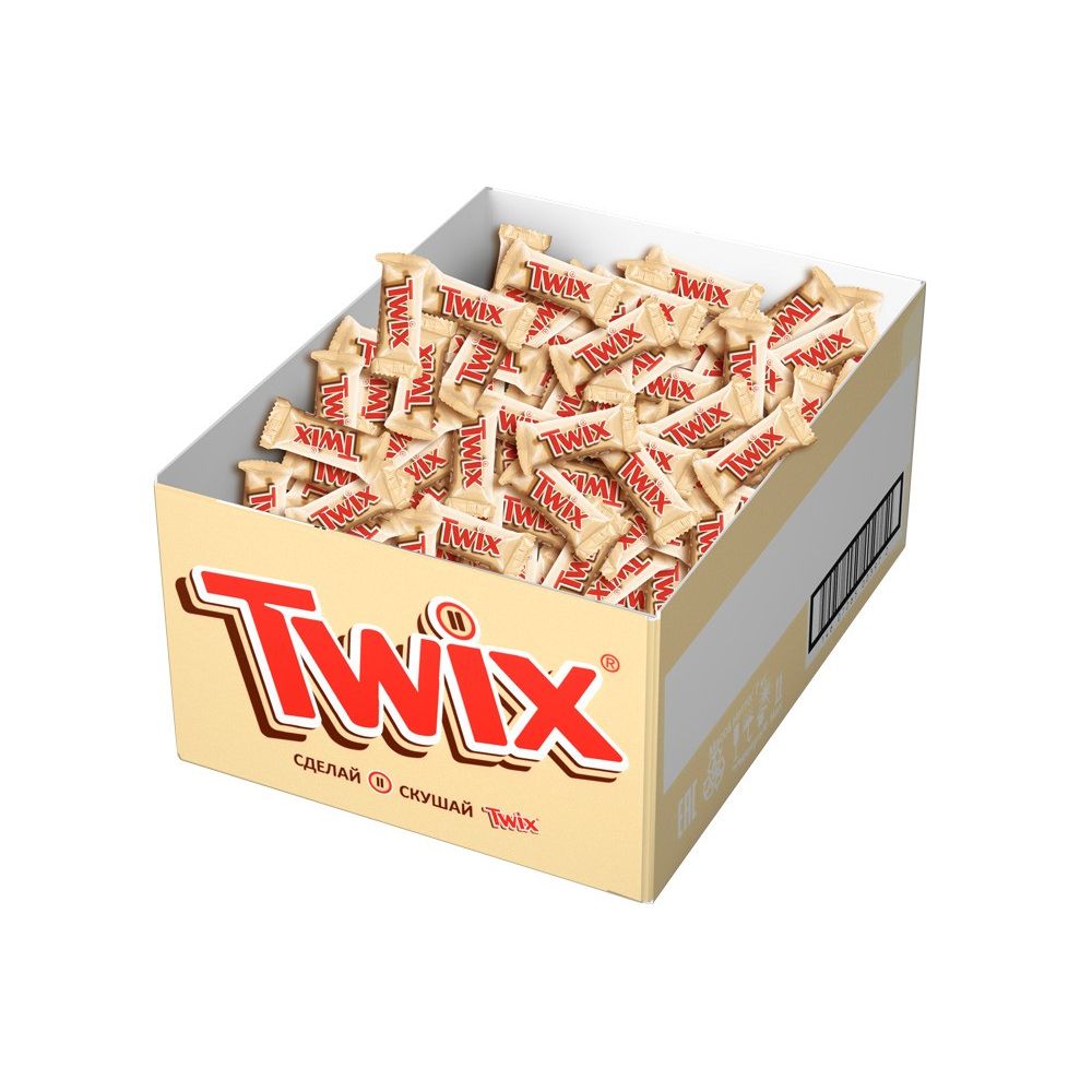 Купить оптом Конфеты шоколадные батончики Twix, 6 кг на MAY24