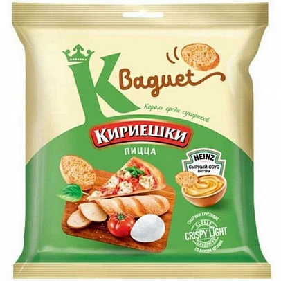 СУХАРИКИ КИРИЕШКИ 60 ГР+25 ГР ЧИЗБУРГЕР/СЫРНЫЙ СОУС – купить за р. | FreshMarket